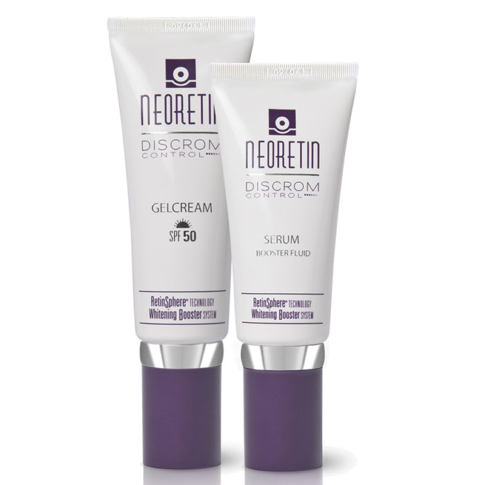 NEORETIN Gel Cream SPF50 & Serum Booster Fluid Buy at SkinMiles