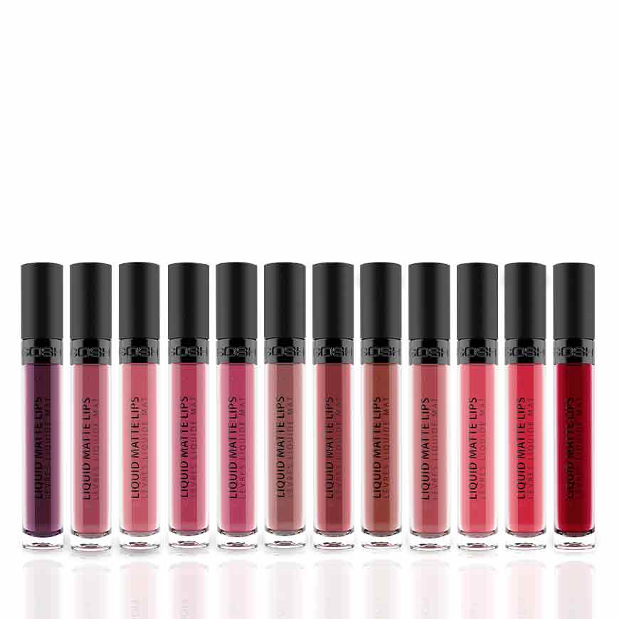 Gosh Liquid Matte Lips | Available Online at SkinMiles by Dr Alek