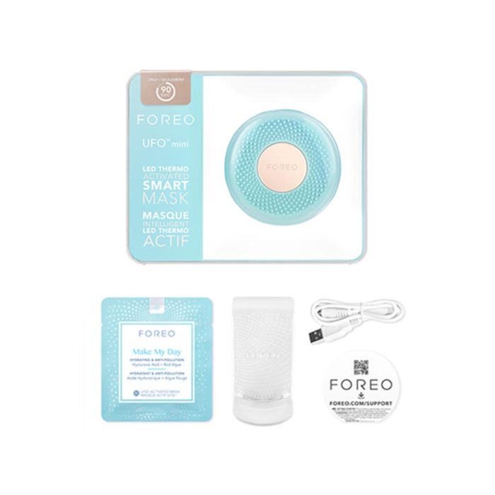 Foreo-UFO-Pearl-Mint-accessories