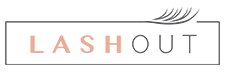 Lashout logo coupon page