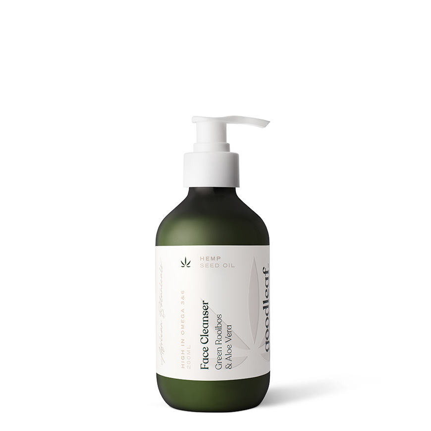 GoodLeaf Hemp Face Cleanser | Available on SkinMiles by Dr Alek