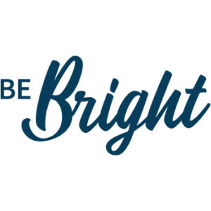 Be Bright logo brand page