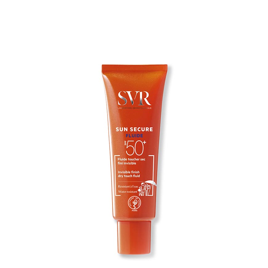 SVR Sun Secure Fluide SPF 50+ | Available Online at SkinMiles by Dr Alek