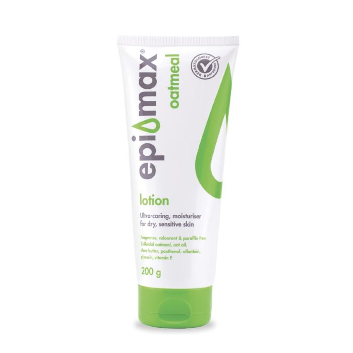 EPIMAX Oatmeal Lotion Available Online at SkinMiles by Dr Alek Nikolic