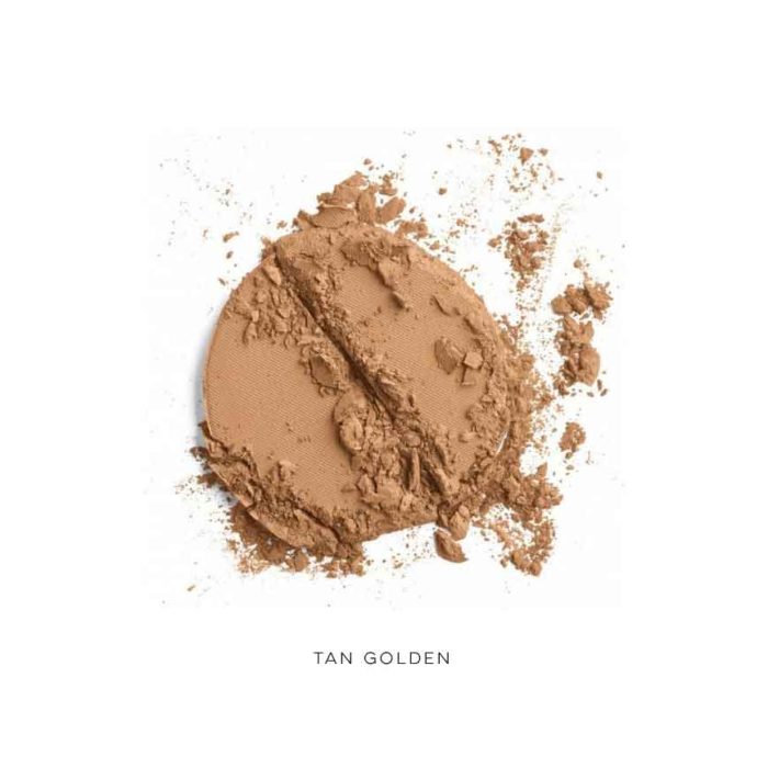 COLORESCIENCE-Natural-finish-pressed-foundation-SPF-20-Tan-Golden-Swatch