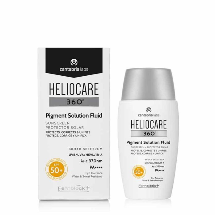 Heliocare 360° Pigment Solution Fluid SPF 50+ Buy Online at SkinMiles