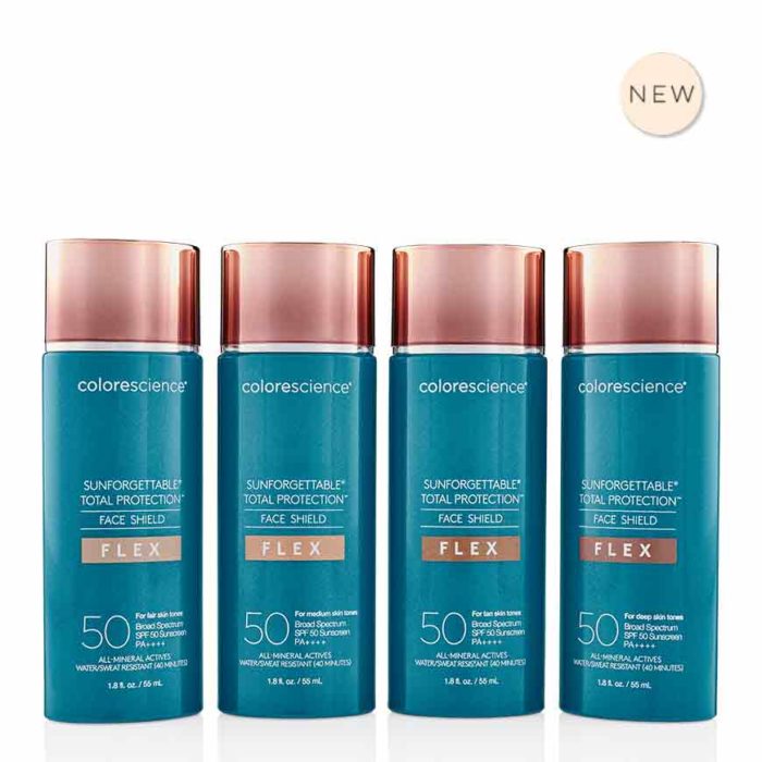sunforgettable total protection face shield flex spf 50