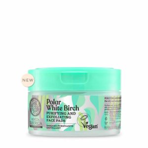 Natura-Siberica-Polar-White-Birch-Purifying-and-Exfoliating-Face-Pads-200ml-Labelled