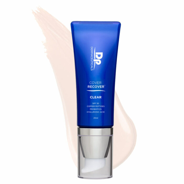 Dp-Dermaceuticals-Cover-Recover-SPF-30_Clear-with-swatch