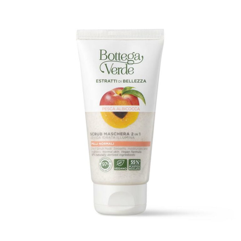 BOTTEGA VERDE 2In1 Peach and Apricot Face Mask Online at SkinMiles