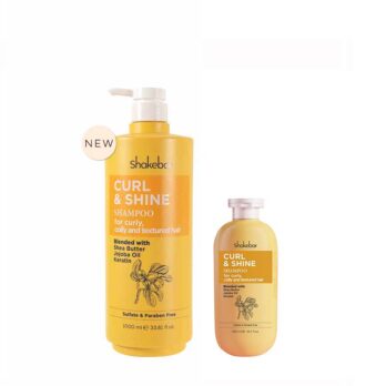 SHAKEBAR Curl & Shine Shampoo 1L and 300ml GROUP NEW