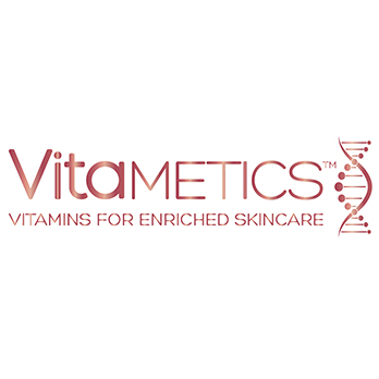 VitaMETICS logo brand page