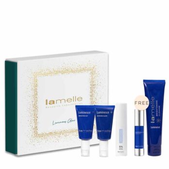 Lamelle-Luminous-Glow-Festive-Promo-box-and-products
