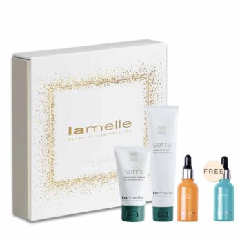 Lamelle-Serra-Silky-Soothing-Festive-Promo-box-and-products