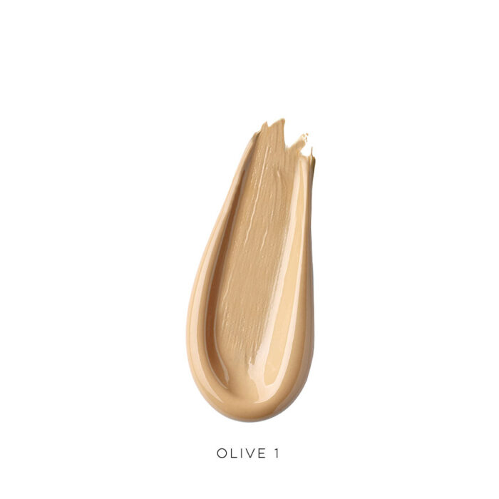 Mineral Fusion Liquid Foundation Olive 1 Swatch