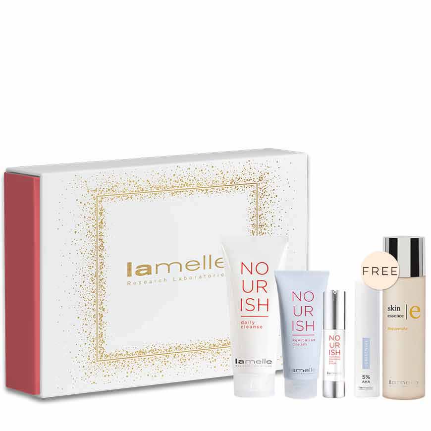 Lamelle-Youthful-Cream-Festive-Promo-products-and-box Lamelle-Youthful-Cream-Festive-Promo-products-and-box