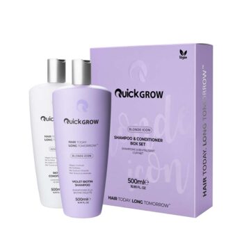 Quick Grow Blonde Icon Twin pack 500ml