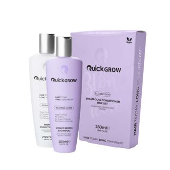 Quick Grow Blonde Icon Twinpack 250ml